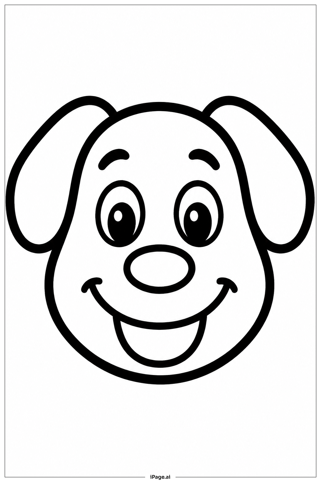  World Cup Maskottchen Gesicht Ausmalseite 