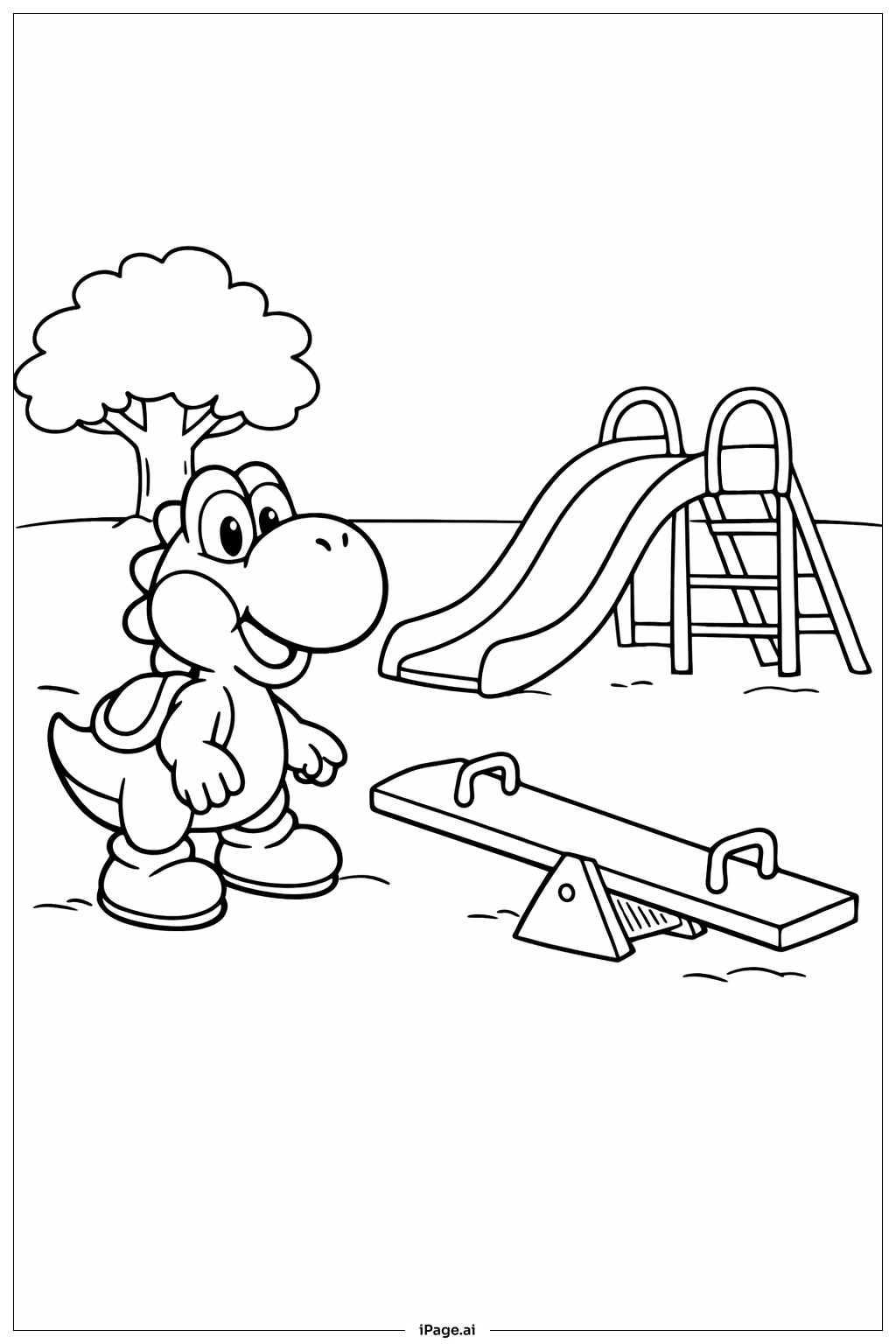 遊び場のヨッシー